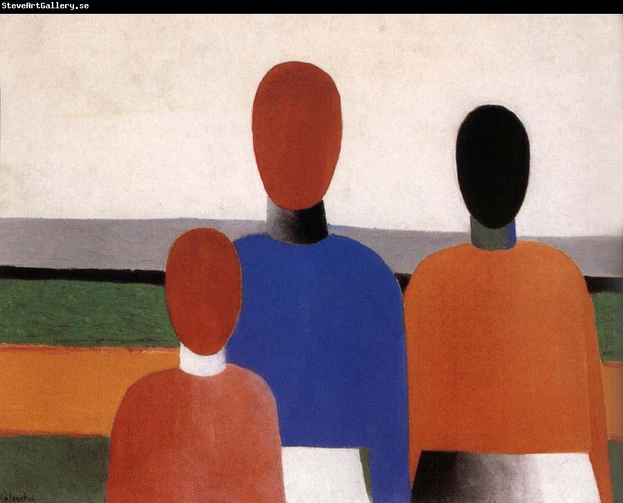 Kasimir Malevich Three Women